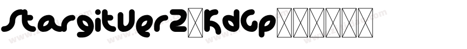 StargitVer2-KdGp字体转换