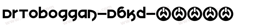 DrToboggan-D6Kd字体转换