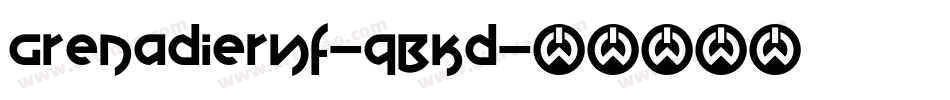 GrenadierNf-qBKd字体转换