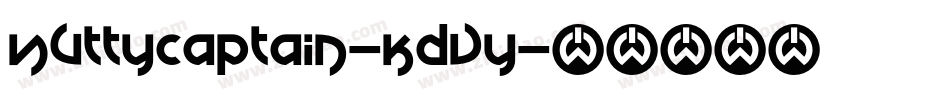NuttyCaptain-KdVy字体转换