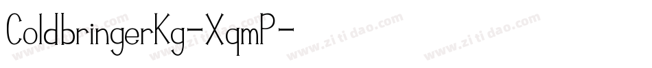 ColdbringerKg-XqmP字体转换