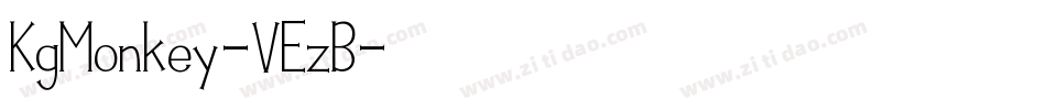 KgMonkey-VEzB字体转换