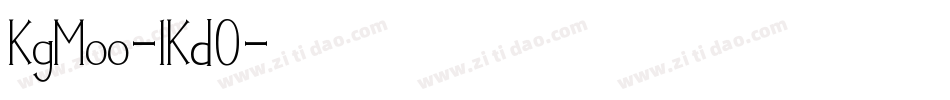 KgMoo-lKd0字体转换