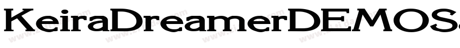 KeiraDreamerDEMOSans字体转换