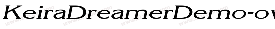 KeiraDreamerDemo-owvqx字体转换
