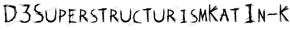 D3SuperstructurismKatIn-K7oZ字体转换