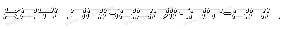 KaylonGradient-roLx字体转换