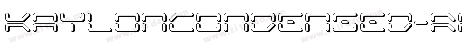 KaylonCondensed-RamV字体转换