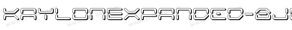 KaylonExpanded-8JGM字体转换