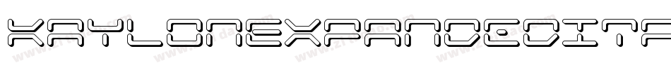 KaylonExpandedItalic-YDpq字体转换
