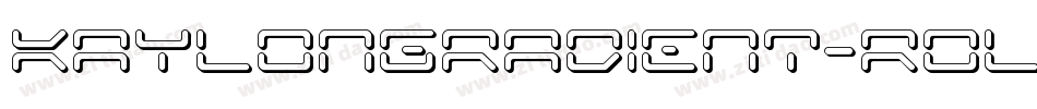 KaylonGradient-roLx字体转换