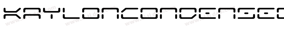 KaylonCondensed-RamV字体转换