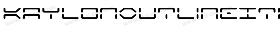 KaylonOutlineItalic-mdwV字体转换