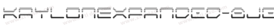 KaylonExpanded-8JGM字体转换