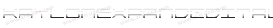 KaylonExpandedItalic-YDpq字体转换