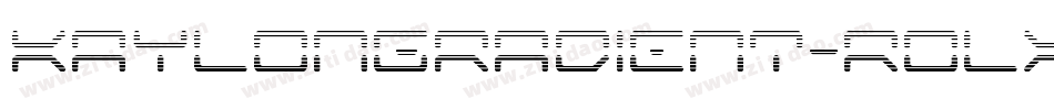 KaylonGradient-roLx字体转换