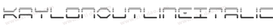 KaylonOutlineItalic-mdwV字体转换