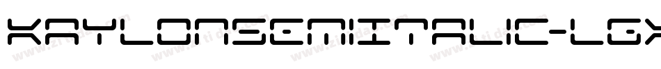 KaylonSemiItalic-LgXy字体转换 KaylonSemiItalic-LgXy字体转换
