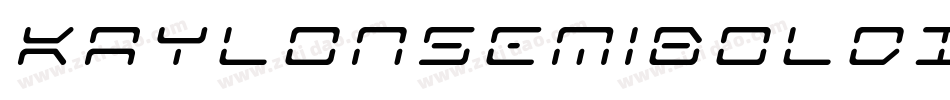 KaylonSemiBoldItalic-Pe0P字体转换 KaylonSemiBoldItalic-Pe0P字体转换