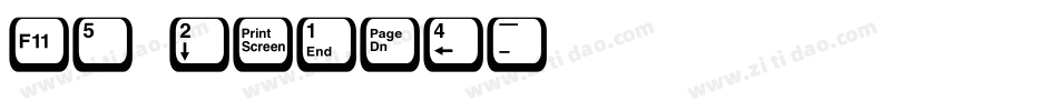 Keyboard字体转换