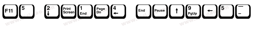 KeyboardOutline字体转换