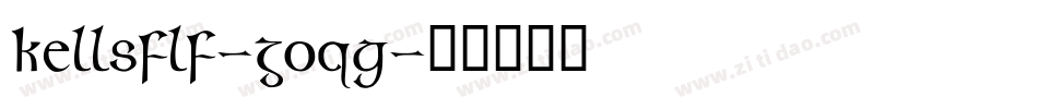 Kellsflf-GOqg字体转换