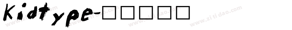 Kidtype字体转换