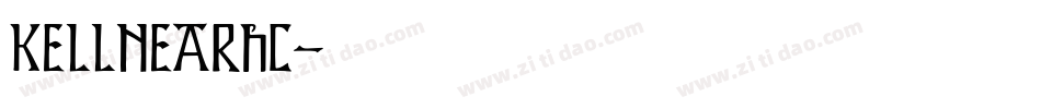 KellnearHC字体转换