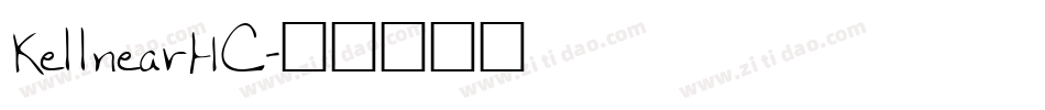 KellnearHC字体转换