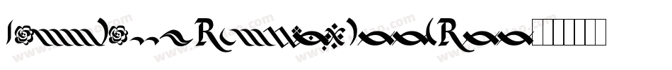 DallianceFlourishes字体转换