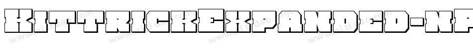 KittrickExpanded-nPPO字体转换