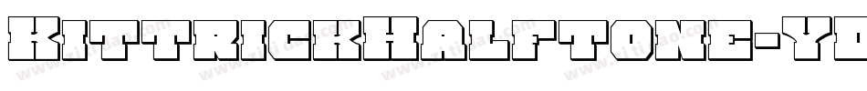 KittrickHalftone-YDD2字体转换