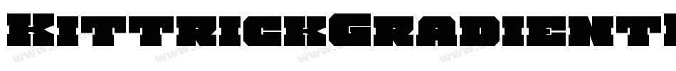 KittrickGradientItalic-8JJn字体转换