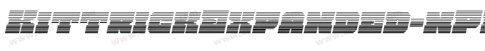 KittrickExpanded-nPPO字体转换