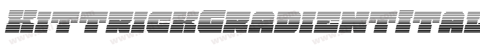 KittrickGradientItalic-8JJn字体转换
