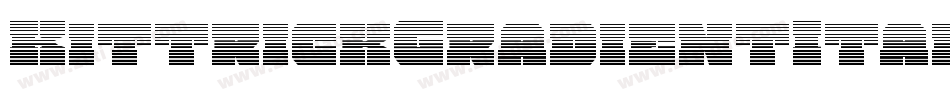 KittrickGradientItalic-8JJn字体转换