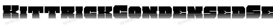 KittrickCondensedSemiItalic-lmmw字体转换