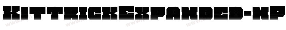 KittrickExpanded-nPPO字体转换