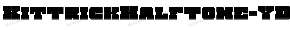 KittrickHalftone-YDD2字体转换