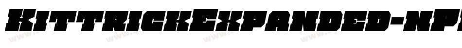 KittrickExpanded-nPPO字体转换