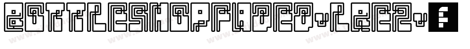 BottleShopFaded-LREZ字体转换