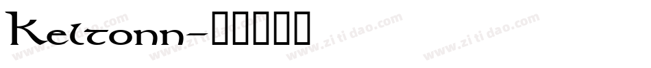 Keltonn字体转换