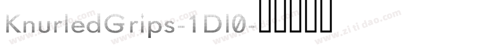 KnurledGrips-1Dl0字体转换