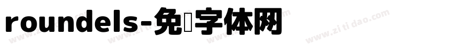 roundels字体转换