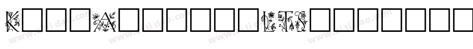 KochAntiquaLTStd字体转换