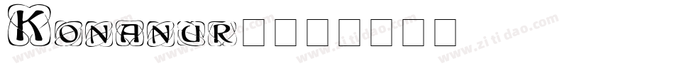 Konanur_字体转换