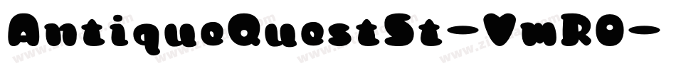 AntiqueQuestSt-VmR0字体转换