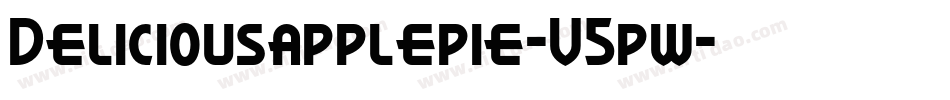 Deliciousapplepie-V5pw字体转换