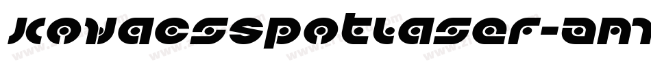 KovacsSpotLaser-AMMg字体转换 KovacsSpotLaser-AMMg字体转换