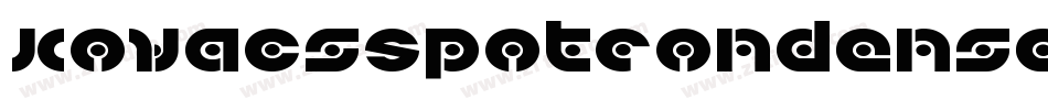 KovacsSpotCondensed-Eww9字体转换